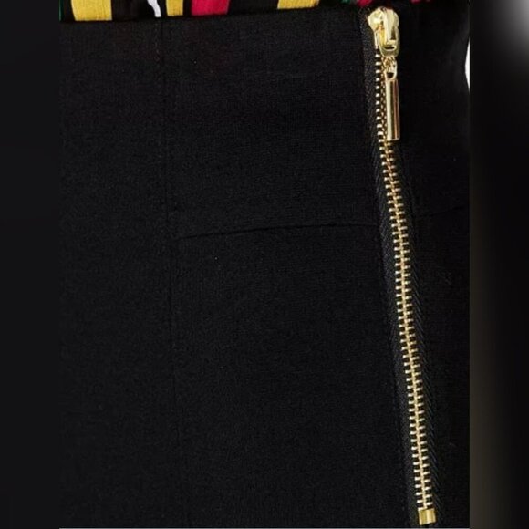 INC International Concepts Skinny Pants Gold Zipper - Picture 2 of 2